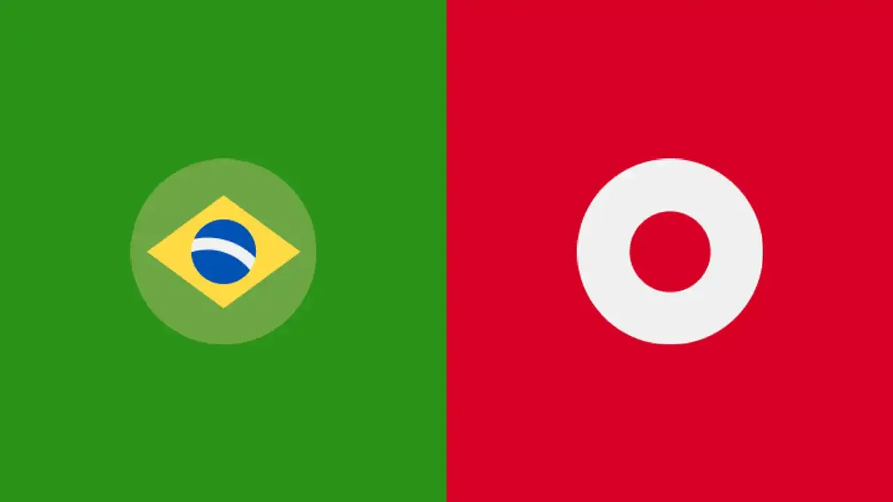 ترددات القنوات الناقلة لمباراة البرازيل واليابان في كأس العالم